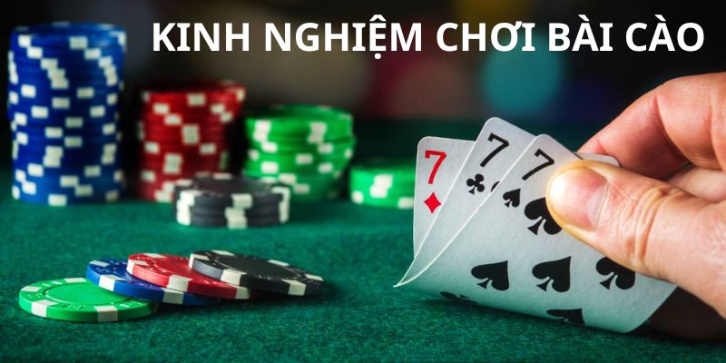 Tích lũy kinh nghiệm cược Bài Cào để tự tin săn thưởng